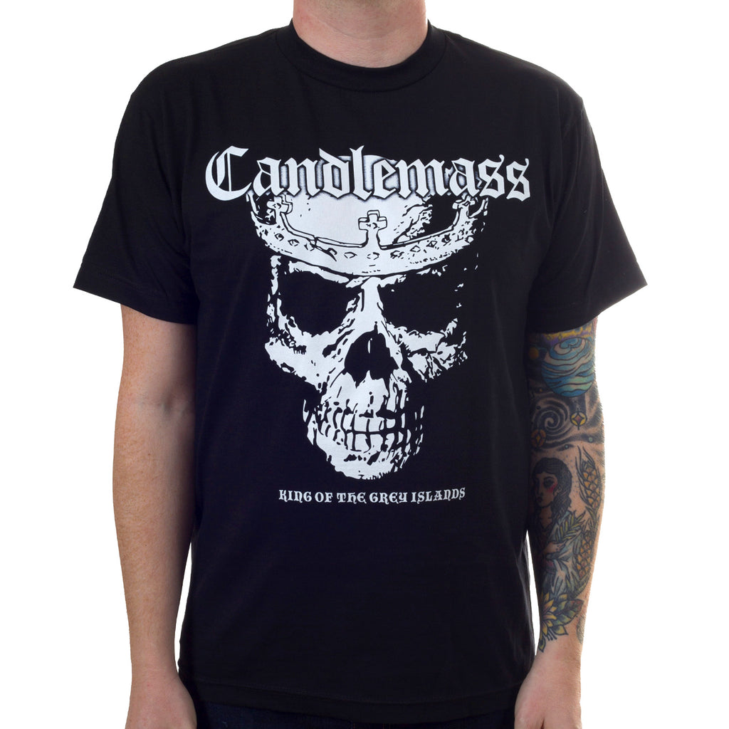 Candlemass Graphic Cotton T-shirt Unisex Summer Short Sleeve Fashion Brand Tee Luxury Casual Vintage Retro Top