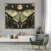 Bohemian Butterfly Moon Aesthetic Home Decor Tapestry Beach Towel Yoga Mat Blanket Table Cloth Tapestry Wall Hanging Tapestry