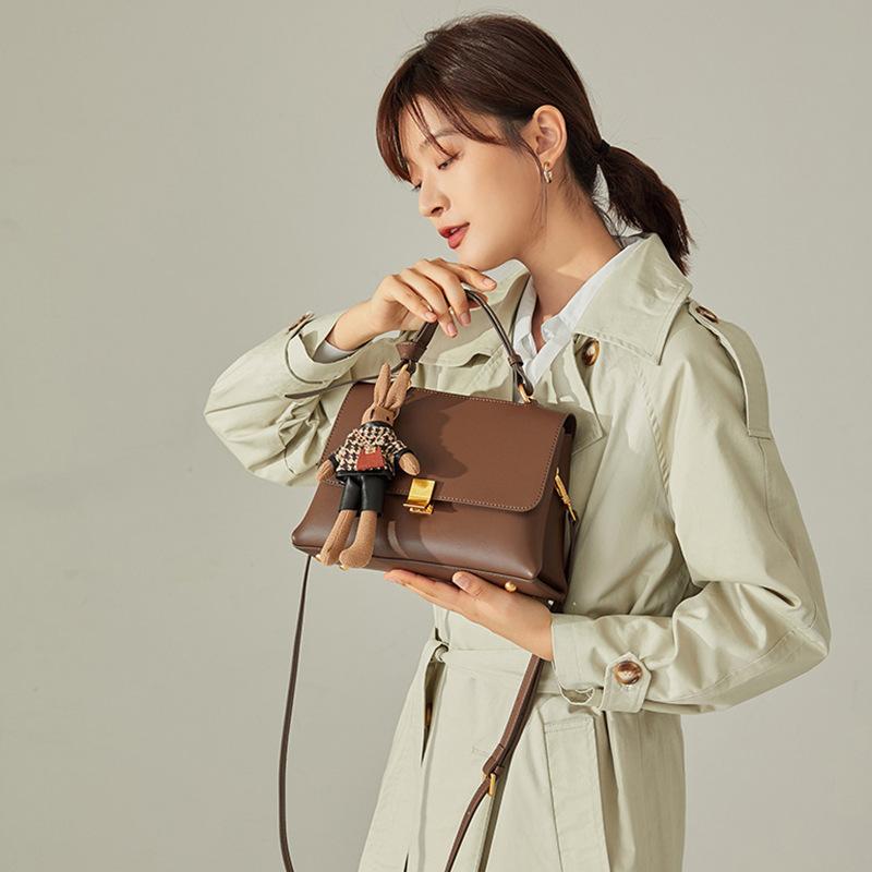 Niche Design Women's Bags, Summer Leather Single-shoulder Bags, Fashionable and Versatile Crossbody Bags and Handbags
