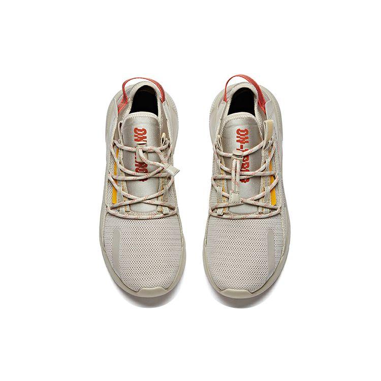 Anta Lifestyle Series Fabric Synthetic Leather Shock Absorption Non-Slip Wear-Resistant Breathable Low-Top Sports Casual Shoes 912018872-3