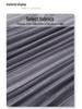 Women's Gradient Mesh Pleated Midi Skirt - 2025 Spring Collection, High Waist A-line with Slimming Drapes