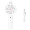 Handheld Cartoon Cute Spray Fan Home Travel Portable Skin Moisturizing Misting Fan White