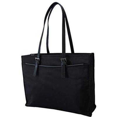 DAIANA FRANCAIS Women's Business Tote Bag (5423) - Lightweight Polyester, Fits A4 Pocket Files, Perfect for Job Interviews, with Front Pocket