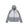 Men's Tech-Pack Zipper Drawstring Hood Casual Jacket Gray DD5285-077