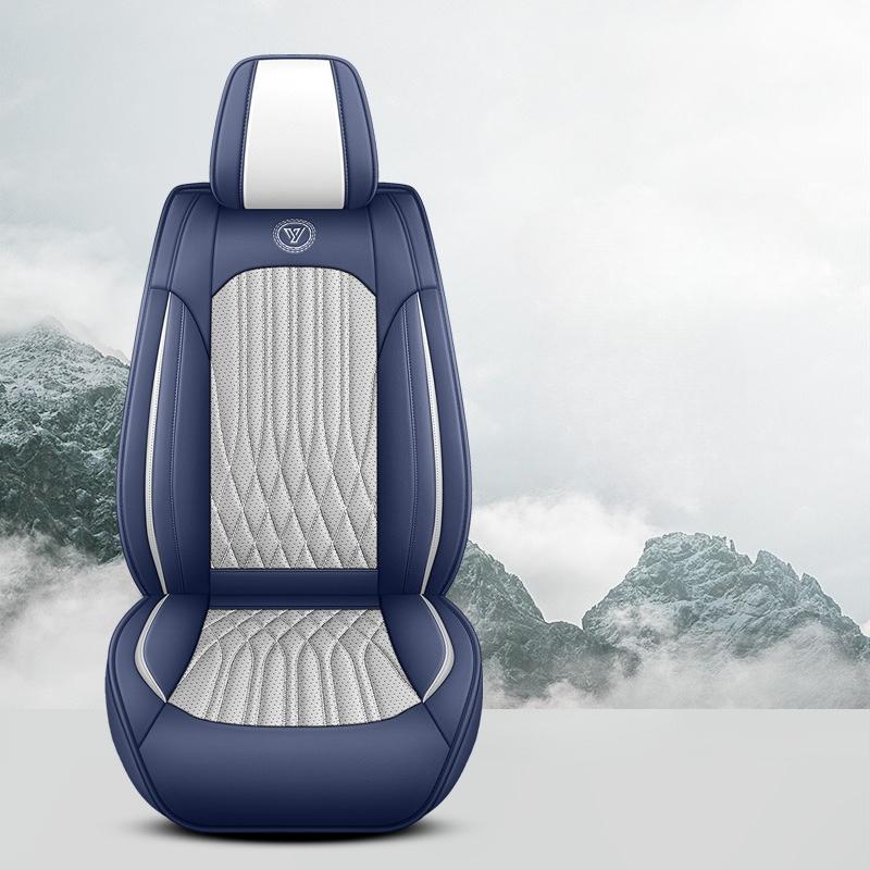 Single Full Coverage Car Seat Cover Premium Faux Leather Material, Fits Most Sedans/SUVs, Enhances Interior, 5 Colors Available