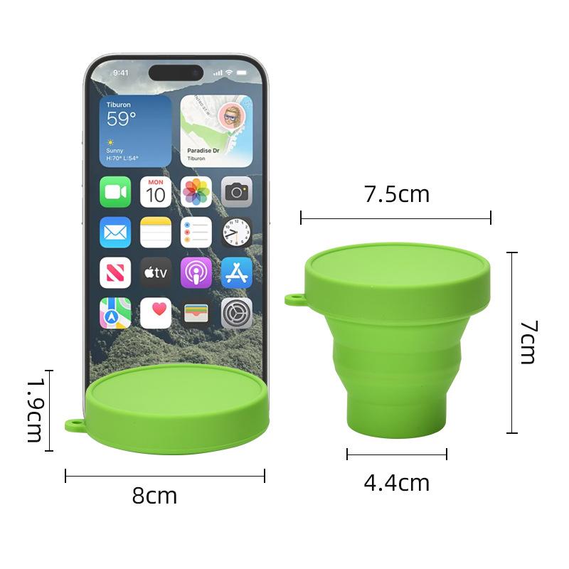 Portable Foldable Shock-resistant Water Cup for Outdoor Travel