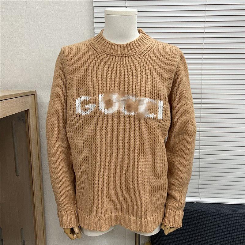 

Розкішний унісекс светр Prada з круглим вирізом та вишитим логотипом Large