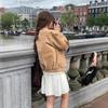 In-Stock Women's Korean-Style Vintage Suede Jacket - High-End, Casual, Versatile