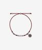 Black Purple Wildy Flower Bracelet_Burgundy