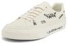 Men's Sneakers Kappa Comfortable Abrasion Resistant Abrasion Resistant Low top Skateboard Shoes Unisex White