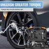 Torque Multiplier Wrench Set High Carbon Steel 1:16 1/2 Drive Labor Saving Lug Nut Remover for Loosening Car Tire Lug Nuts