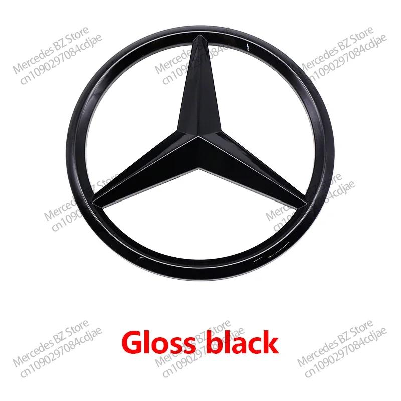 

C200 E200 For Mercedes Benz 188MM 210MM ABS Car Front Grille Badge Sticker Decal Cover Emblem Accessories For Mercedes Benz AMG 188mm