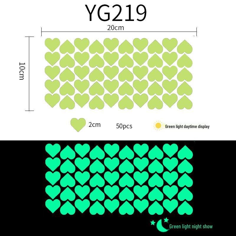 Samolepky na zeď se světelnými tečkami: 392 fluorescenčních samolepicích samolepek pro dekoraci dětského pokoje a kutilské projekty