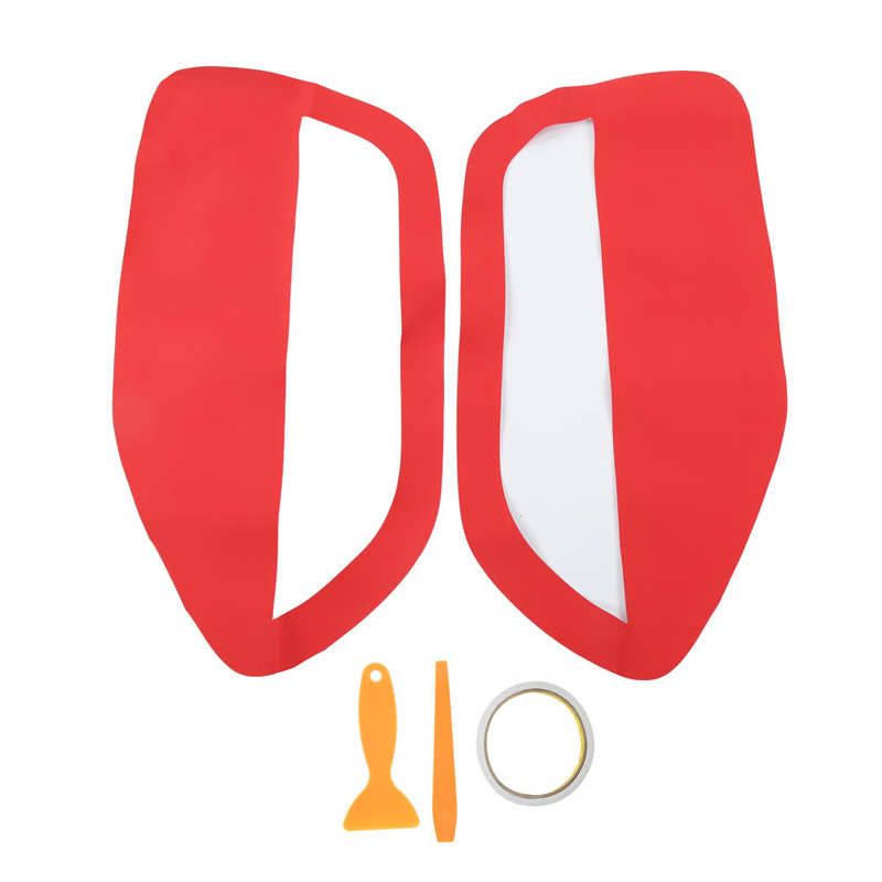 Dørpanel-innsatskortdeksel Dørpanel-innleggskorttrim Vanntett for oppgraderingserstatning for Ford Mustang