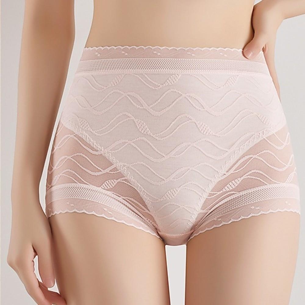 Shapewear Postpartum Body Shaper Belly Contracting Butt Lifter Underpants Thin Lace Panties  Women