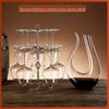 QW Premium Crystal Wine Glass and Decanter Set