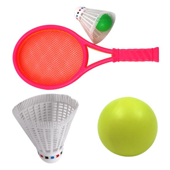 Tragbares Badminton Schläger Ball Set Familie Jugend Kinder Sport Freizeit Spielzeug