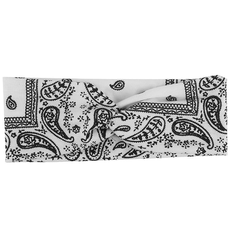 

Women s Bohemian Sports Yoga Headband: Printed Elastic Wide Brim Hair Accessory