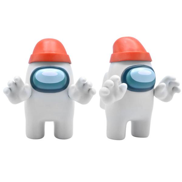 Akční figurky Amongus Bílé, 1 korejská hračka