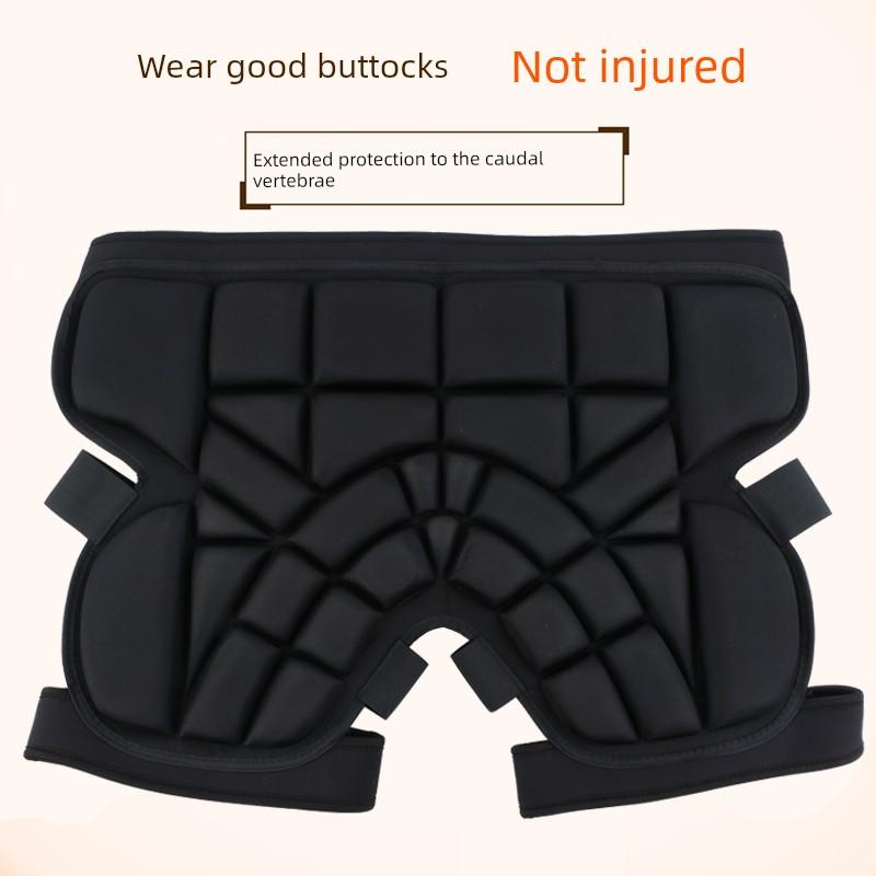 Protection pour Roller Skating Coussin de Hanche Équipement de Protection Coussin de Protection Épaissi Patinage pour Enfants Skateboard Roller Skating Pantalon Anti-Chute Adulte