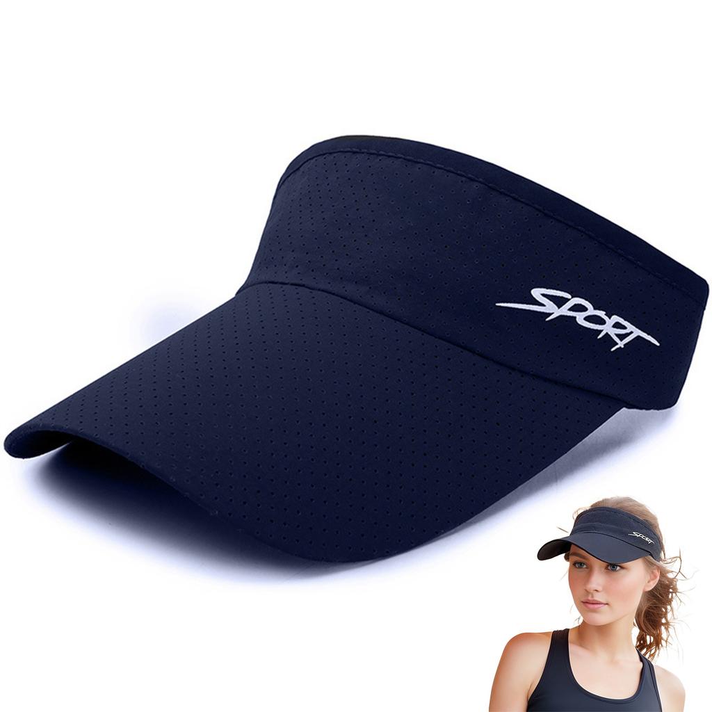 Breathable Baseball Cap Men Women Sun Protection Wide Brim Cotton Sports Hat For Outdoor Running Hiking
