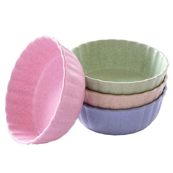 Flower Heart Round Shape Vinegar Seasoning Dish Snack Plate Saucers Tableware