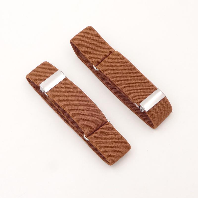 "Women's Shirt Fabric Cuffs and Men's Armbands, 2.5cm Elastic, Versatile Bracelets"