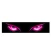 Car Front Windshield Decor Sticker 130x20cm Demon Eyes Pattern Vehicle Anti-Scratch Decal Universal Car Front Windshield Sticker