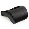 Memory Foam Leather Neck & Lumbar Support Pillow for Car - All Season Protection