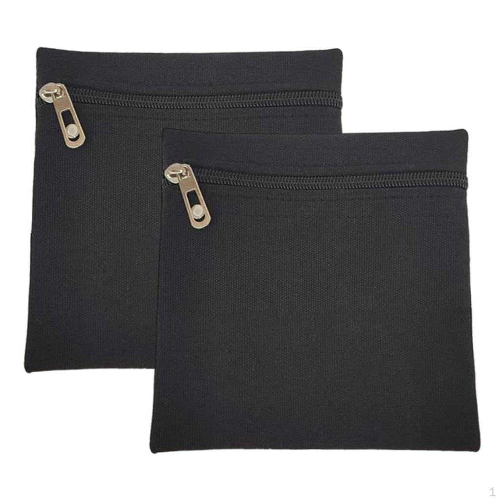 Inner Pocket with Zipper, Jacket for Sewing In, Made of Canvas, Phone, Wallet, Key