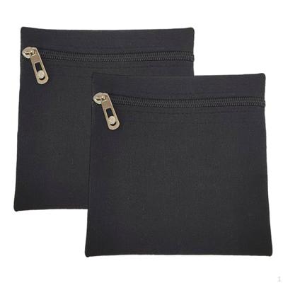 Innentasche mit Reißverschluss, Jacke zum Einnähen, Aus Segeltuch, Handy, Geldbörse, Schlüssel