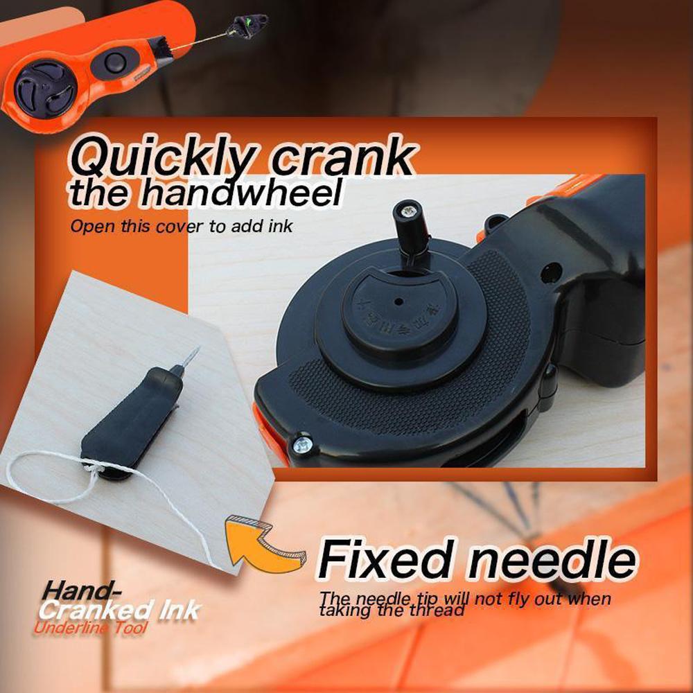 Automatisches Zurückspulen Zimmerei Tintenkasten Holzbearbeitungslinienmarker Zimmermannslinien Zeichenwerkzeuge Holz