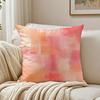 Watercolor Abstract Textures Pillow Case Organic Short Plush Cushion Covers Breathable Washable WrinkleResistant