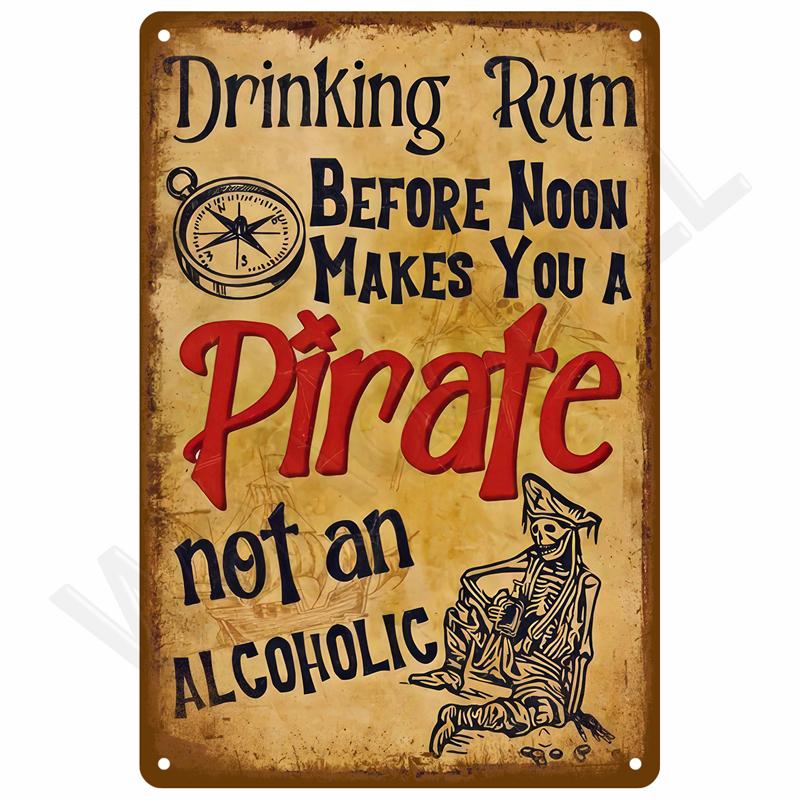 Retro Metal Sign Wall Art Mural Aesthetic Room Home Decor Items Poster Vintage Metal Plate Garage Decoration Tin Sign Plates Bar