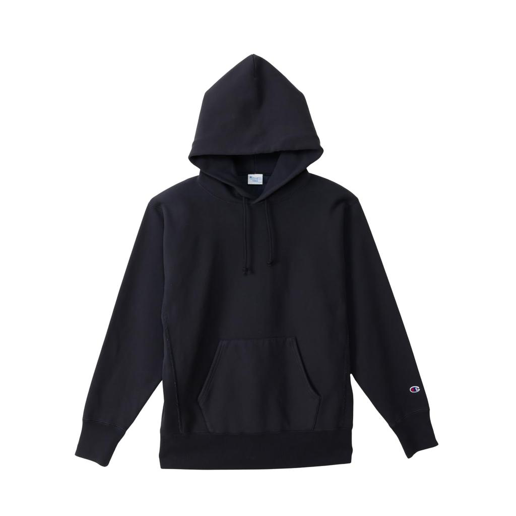 REVERSE WEAVE(R) Hooded Sweatshirt, Long Sleeve, 11.5oz Cotton, USA, One-Point Logo Embroidery, C3-C118-055-M-25FW