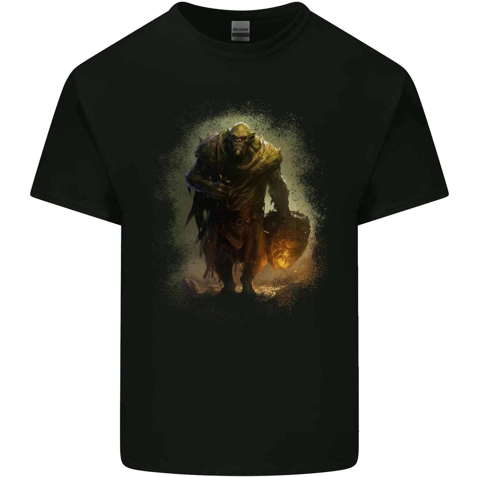 

A Giant Fantasy Ork Kids T-Shirt Childrens S