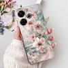 Clear Casing For Xiaomi Poco M6 Plus Cover For Xiaomi Poco M6 4G Case Luxury Butterfly Love Fashion Flowers Cool Lion Painted