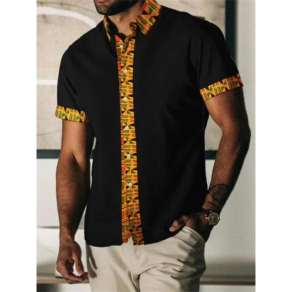 Rainbow 3D Print Unisex Hawaiian Shirt Short Sleeve