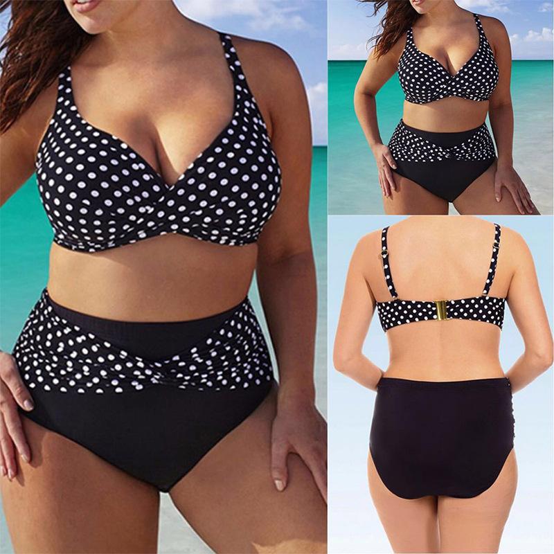 2026Bikini Swimsuit Women's Sense High-waisted Swimsuit Two-piece Beach Bikini