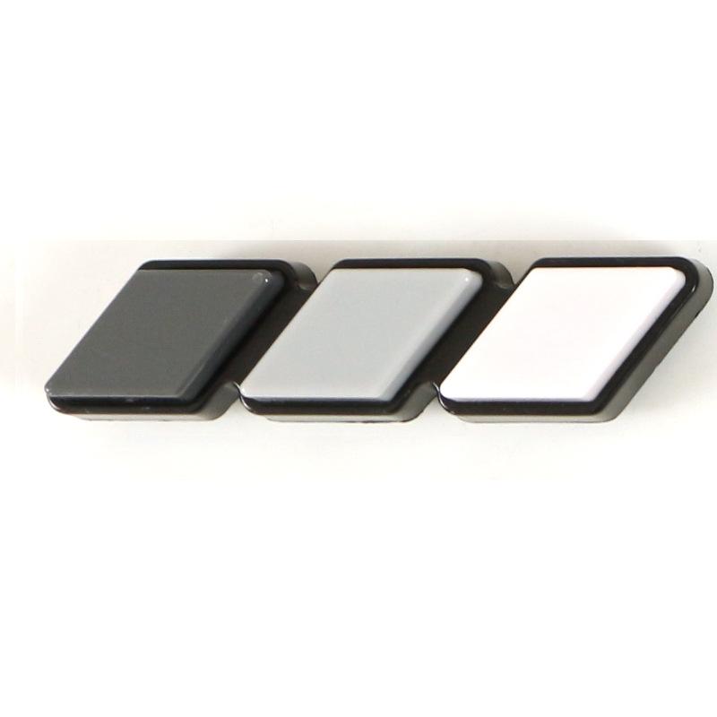 Tricolor Metal Grille Badge for Tacoma & 4Runner Car Modifications