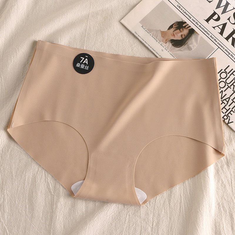 5-Piece Set of Women's Seamless Panties In Solid Colors for Everyday Wear