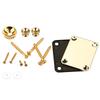 Professional Upgrade Set For Guitars Including Durable Reinforcement Plate And Strap Buttons