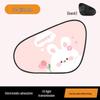 Cartoon Car Sunshade - Cute Electrostatic Heat Insulation Blocker for Summer