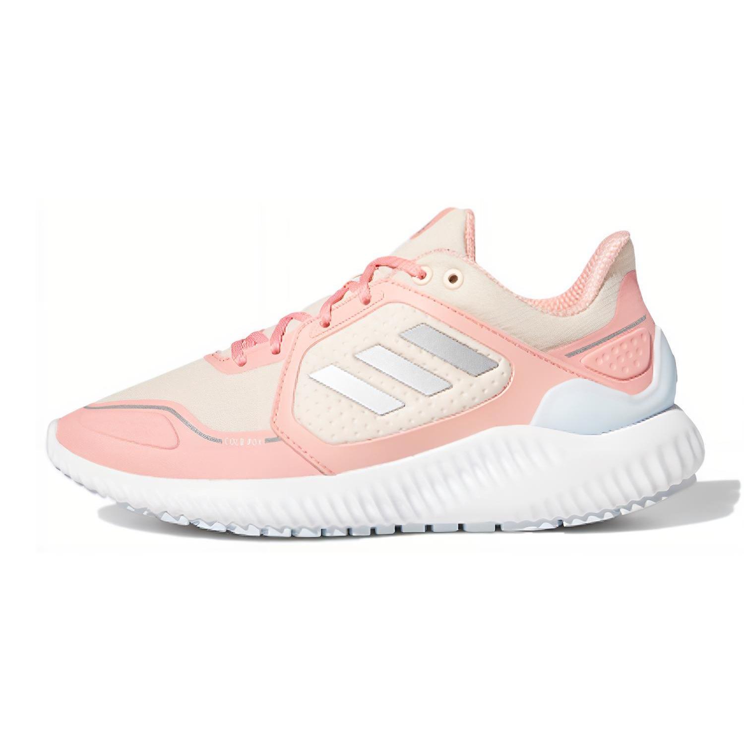 

Adidas Climawarm Bounce J Abrasion Resistant Low top Kids Running Shoes Pink White Teenagers FW9132 36⅔
