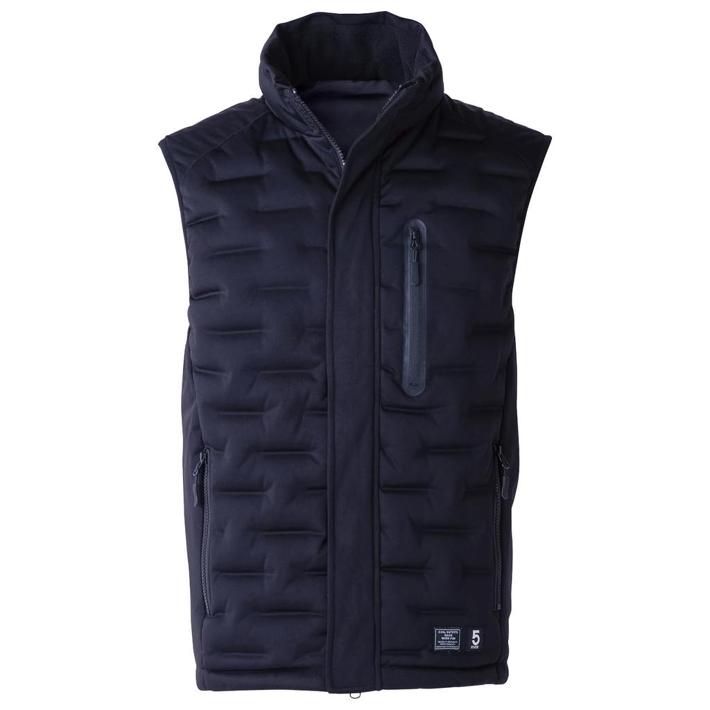 Down Vest FU24Z41 Black x [FIVES] (JP, Alphabet, 3L, Black)