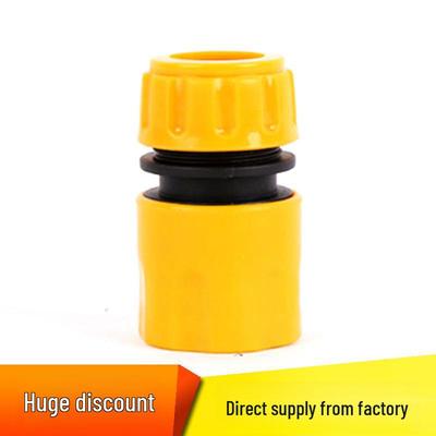 Conector de tubería de agua para lavado de autos, 4 puntos, 12 mm x 16 mm, conexión rápida de manguera, accesorios de conversión de plástico