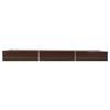 Garden Raised Bed Galvanized Steel 480 X 80 X 45 Cm Brown