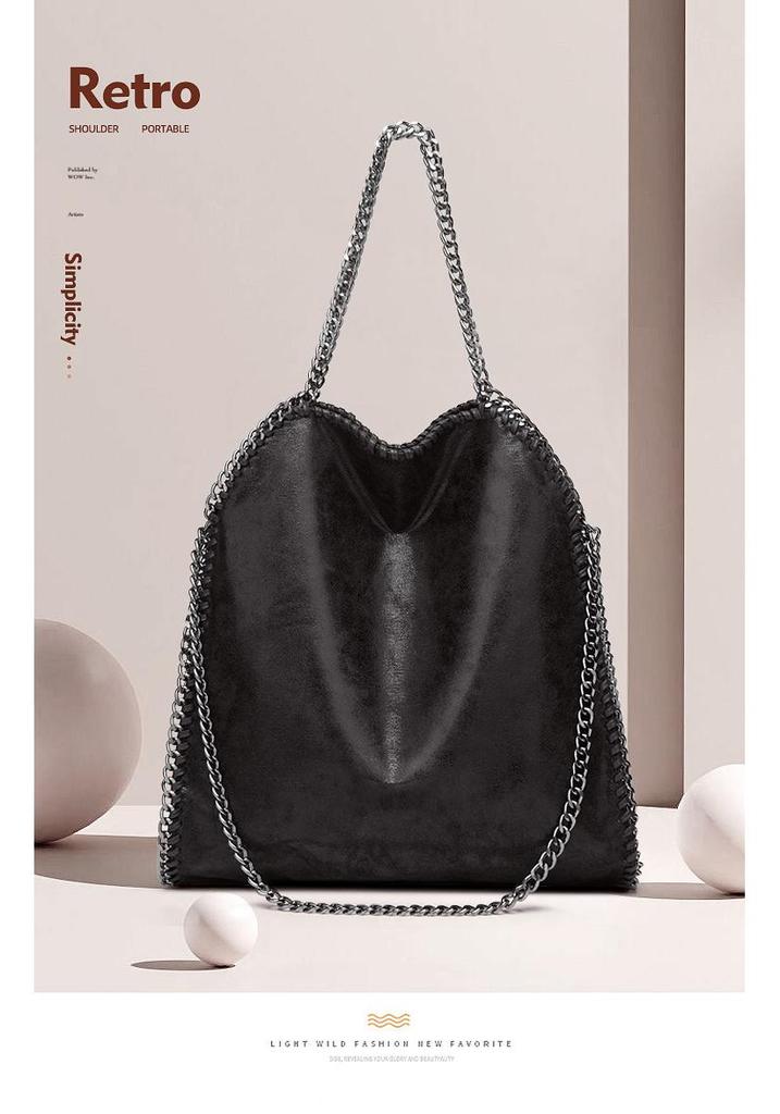 2025 New Foldable Women's Shoulder Chain Bag