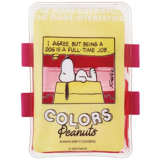 Skater Snoopy Colors Cooling Pack with 14 x Belt, 8cm, CLBB1-A