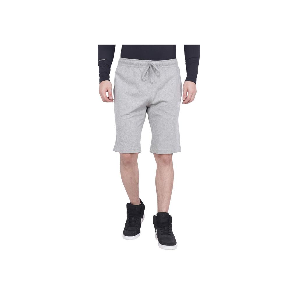 Nike Small Logo Knit Sports Shorts Men Bottoms Grey 804420-063